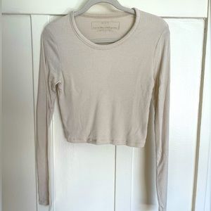 Skatie Erica Top - Ribbed Long Sleeve - size Small